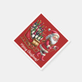 Weihnachten serviette (Ecke)