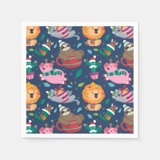 Weihnachten Serviette (Vorderseite)