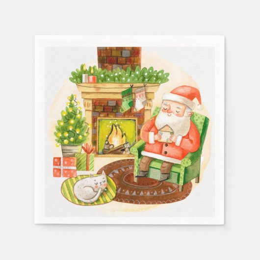 Weihnachten Serviette (Vorderseite)