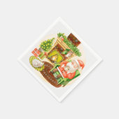 Weihnachten Serviette (Ecke)