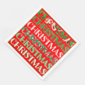 Weihnachten Serviette (Ecke)