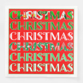 Weihnachten Serviette (Vorderseite)