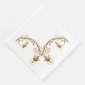 Weihnachten Serviette (Ecke)