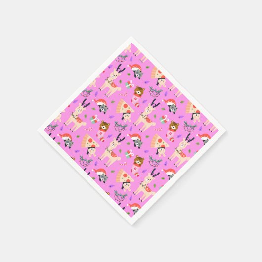 Weihnachten Serviette (Ecke)