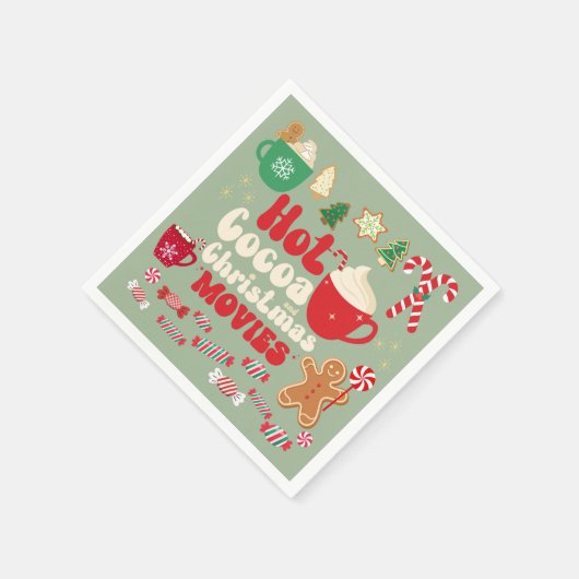 Weihnachten Serviette (Ecke)