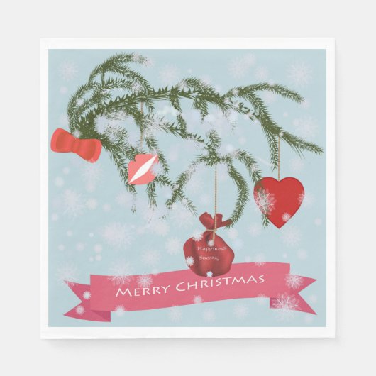 Weihnachten Serviette (Vorderseite)