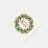 Weihnachten Serviette (Ecke)