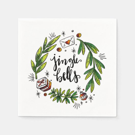 Weihnachten Serviette (Vorderseite)