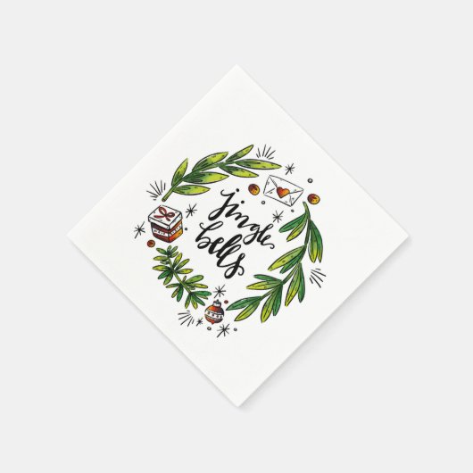 Weihnachten Serviette (Ecke)