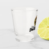 Weihnachten Sessings Schnapsglas (Links)