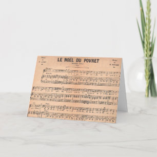 Weihnachten Sheet Music - Französische Weihnachtsk