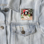 Weihnachten - Sheltie - Bandit Button (Beispiel)