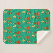 Weihnachten Sherpadecke (Vorderseite (Horizontal))
