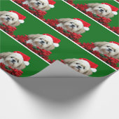 Weihnachten Shih Tzu Geschenkpapier (Ecke)