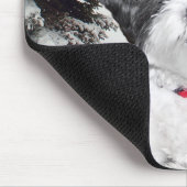 Weihnachten Shih Tzu Mousepad (Ecke)