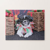 Weihnachten - Shih Tzu - Sadie Puzzle (Horizontal)