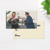 Weihnachten, Shopping präsentiert Polizisten (Schreibtisch)