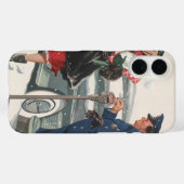 Weihnachten, Shopping präsentiert Polizisten Case-Mate iPhone Hülle (Rückseite (Horizontal))