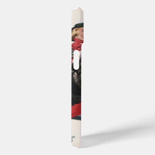 Weihnachten, Shopping präsentiert Polizisten Case-Mate iPhone Hülle (Rückseite / Rechts)