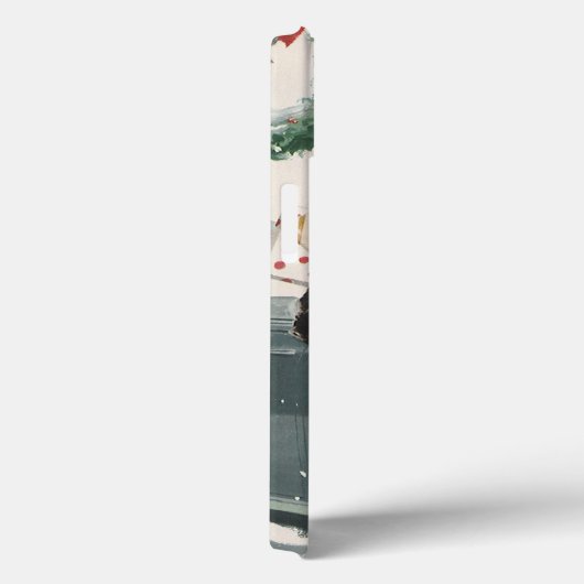 Weihnachten, Shopping präsentiert Polizisten Case-Mate iPhone Hülle (Rückseite / Rechts)