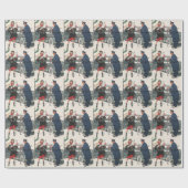 Weihnachten, Shopping präsentiert Polizisten Geschenkpapier (Flach)