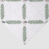 Weihnachten Silber Gells Garland Seidenpapier (Detail)