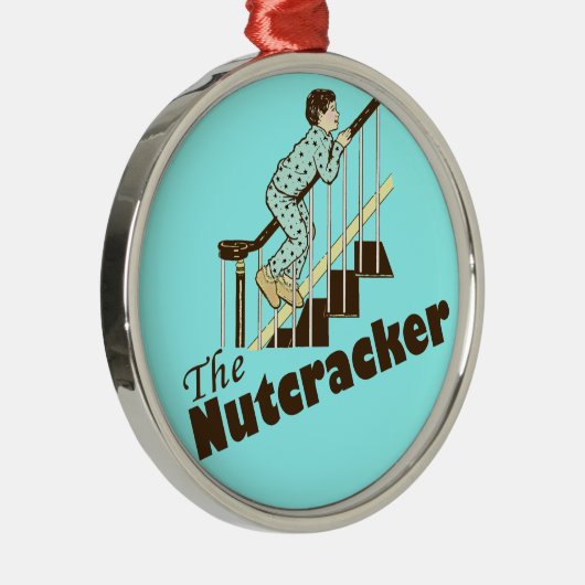 Weihnachten Silbernes Ornament (Rechts)