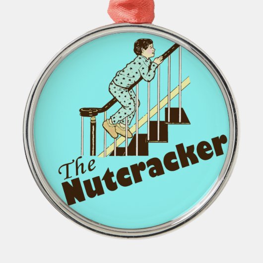 Weihnachten Silbernes Ornament (Vorne)