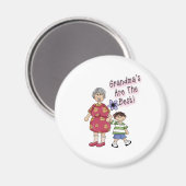 Weihnachten sind die besten magnet (Vorderseite/Rückseite)