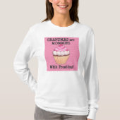 Weihnachten sind Mommies mit Zuckerguss T Shirt (Vorderseite)