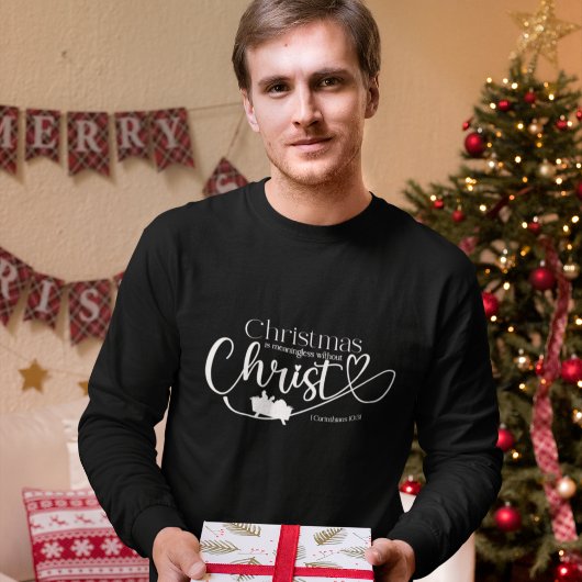 WEIHNACHTEN SIND OHNE CHRISTENLANGE MENSCHEN BEDEU T-Shirt