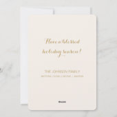 Weihnachten Sing Freude für den Herrn kommt Custom (Rückseite)