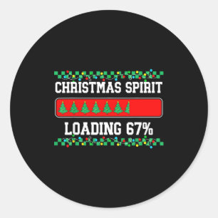Weihnachten Six Seven Srit Laden 67 Meme Gen Z Alp Runder Aufkleber