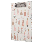 Weihnachten Skandinave Sapins Roses Klemmbrett (Links)