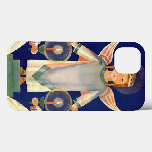 Weihnachten, Skandinavien Santa Lucia Engel Case-Mate iPhone Hülle (Rückseite (Horizontal))