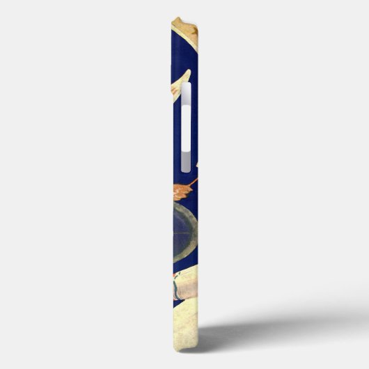 Weihnachten, Skandinavien Santa Lucia Engel Case-Mate iPhone Hülle (Rückseite / Links)