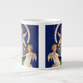 Weihnachten, Skandinavien Santa Lucia Engel Jumbo-Tasse (Vorderseite)