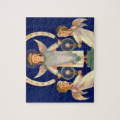 Weihnachten, Skandinavien Santa Lucia Engel Puzzle (Vertikal)