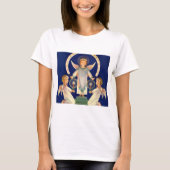 Weihnachten, Skandinavien Santa Lucia Engel T-Shirt (Vorderseite)