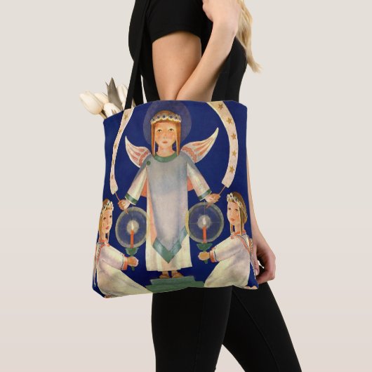 Weihnachten, Skandinavien Santa Lucia Engel Tasche (Von Nahem)