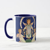 Weihnachten, Skandinavien Santa Lucia Engel Tasse (Links)