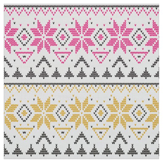 Weihnachten, skandinavisch, Strickmuster Stoff (Muster)