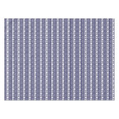 Weihnachten, skandinavisches Volk Blau und Weiß Tischdecke (Vorderseite (Horizontal))