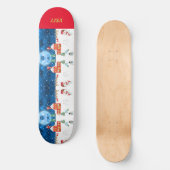 Weihnachten Skateboard (Vorderseite)