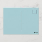 Weihnachten Skunk Pun: Jingle Riechen Postkarte (Rückseite)