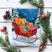 Weihnachten: Sleigh Frohe Weihnachten