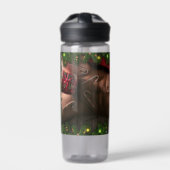 Weihnachten SlipperyJoe Bonbons männliche Brust Sa Trinkflasche (Vorderseite)