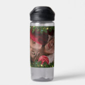 Weihnachten SlipperyJoe Bonbons männliche Brust Sa Trinkflasche (Rückseite)