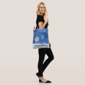 Weihnachten Snowflake Ornamente Traumtasche Tasche (Am Model)