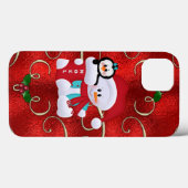 Weihnachten Snowman iPhone zähe Xtreme Fall Case-Mate iPhone Hülle (Rückseite (Horizontal))